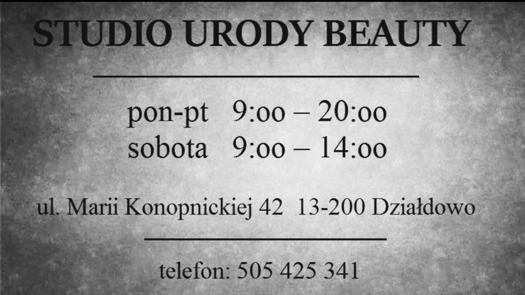 Wnętrze salonu Studio Urody BEAUTY